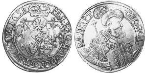 1 Thaler 外西凡尼亞公國 (鄂圖曼帝國) (1570 - 1711) 銀 