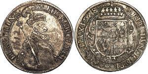 1 Thaler 外西凡尼亞公國 (鄂圖曼帝國) (1570 - 1711) 銀 Gabriel Bethlen, prince of Transylvania (1580-1629)