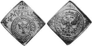 1 Thaler 外西凡尼亞公國 (鄂圖曼帝國) (1570 - 1711) 銀 