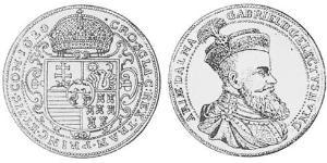 1 Thaler 外西凡尼亞公國 (鄂圖曼帝國) (1570 - 1711) 銀 