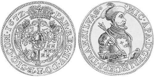 1 Thaler 外西凡尼亞公國 (鄂圖曼帝國) (1570 - 1711) 銀 