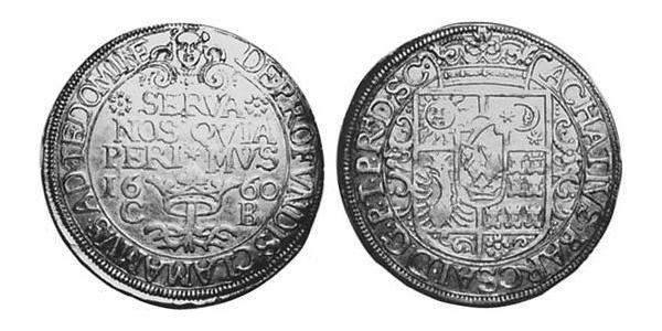 1 Thaler 外西凡尼亞公國 (鄂圖曼帝國) (1570 - 1711) 銀 