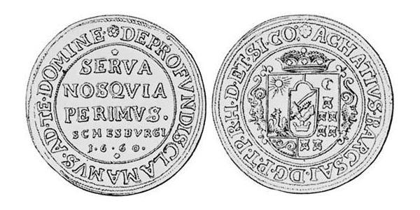 1 Thaler 外西凡尼亞公國 (鄂圖曼帝國) (1570 - 1711) 銀 