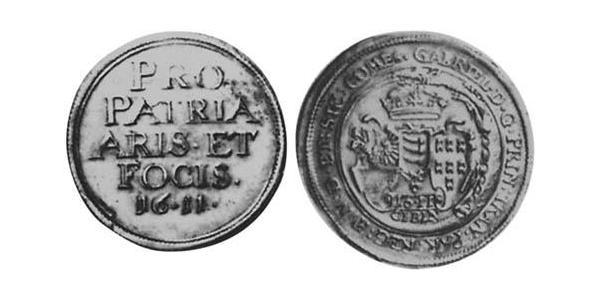 1 Thaler 外西凡尼亞公國 (鄂圖曼帝國) (1570 - 1711) 銀 