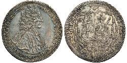 1 Thaler 奥地利历史 (1156 - 1806) 銀 