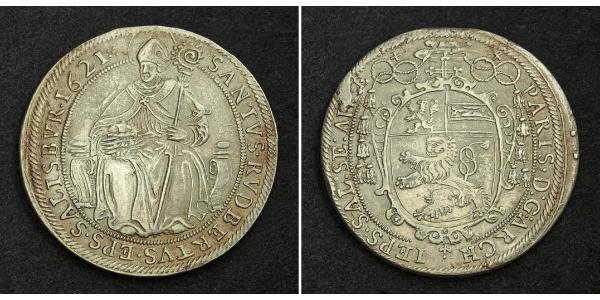 1 Thaler 奥地利历史 (1156 - 1806) 銀 