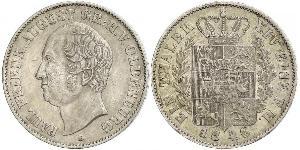 1 Thaler 奥尔登堡大公国 (1814 - 1918) 銀 奥古斯特 (奥尔登堡)