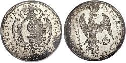 1 Thaler 奥格斯堡 (1276 - 1803 Augsburg) 銀 斐迪南二世 (神圣罗马帝国) (1578 -1637)