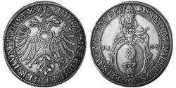 1 Thaler 奥格斯堡 (1276 - 1803 Augsburg) 銀 斐迪南二世 (神圣罗马帝国) (1578 -1637)
