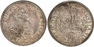 1 Thaler 奥格斯堡 (1276 - 1803 Augsburg) 銀 斐迪南三世 (神圣罗马帝国) (1608-1657)