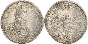 1 Thaler 奥格斯堡 (1276 - 1803 Augsburg) 銀 斐迪南三世 (神圣罗马帝国) (1608-1657)