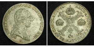 1 Thaler 奧地利帝國 (1804 - 1867) 銀 
