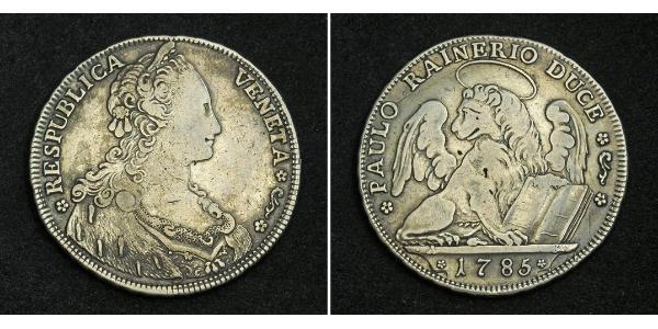 1 Thaler 威尼斯共和国 (697 - 1797) / Italian city-states 銀 