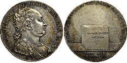 1 Thaler 巴伐利亞王國 (1806 - 1918) 銀 马克西米利安一世 (巴伐利亚国王) (1756 - 1825)