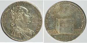 1 Thaler 巴伐利亞王國 (1806 - 1918) 銀 马克西米利安一世 (巴伐利亚国王) (1756 - 1825)