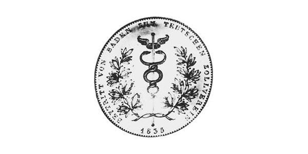1 Thaler 巴伐利亞王國 (1806 - 1918) 銀 路德维希一世 (巴伐利亚)