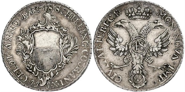 1 Thaler 德国 銀 