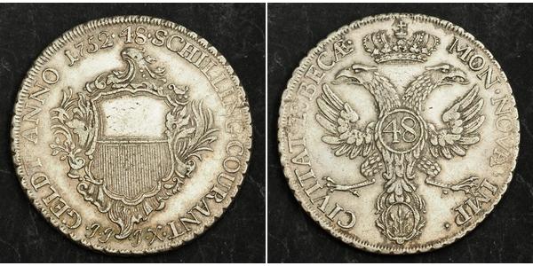 1 Thaler 德国 銀 