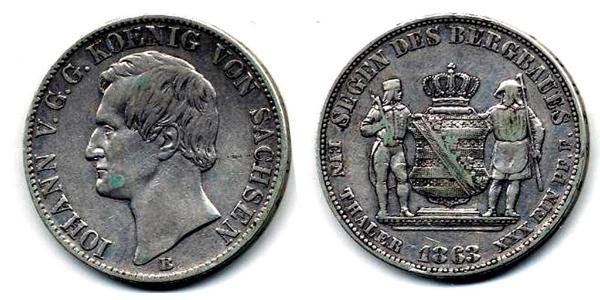 1 Thaler 德国 銀 