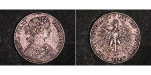 1 Thaler 德国 / 联邦州 (德国) 銀 