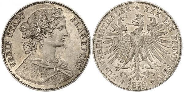1 Thaler 德国 / 联邦州 (德国) 銀 