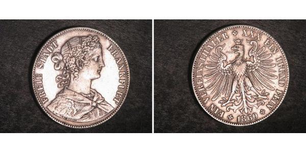 1 Thaler 德国 / 联邦州 (德国) 銀 