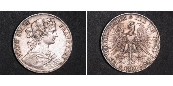 1 Thaler 德国 / 联邦州 (德国) 銀 