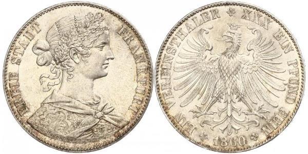 1 Thaler 德国 / 联邦州 (德国) 銀 