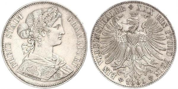 1 Thaler 德国 / 联邦州 (德国) 銀 