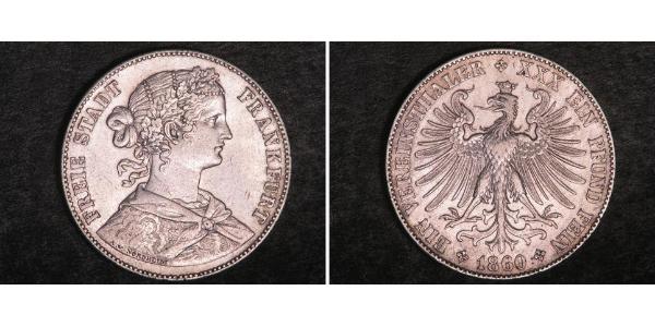 1 Thaler 德国 / 联邦州 (德国) 銀 