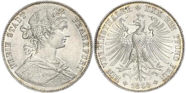 1 Thaler 德国 / 联邦州 (德国) 銀 