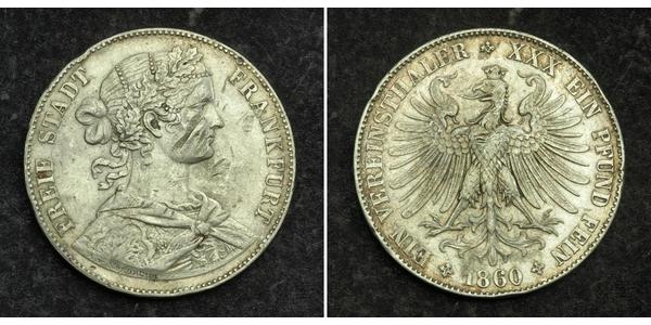 1 Thaler 德国 / 联邦州 (德国) 銀 