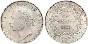 1 Thaler 拿骚公国 (1806 - 1866) 銀 阿道夫 (卢森堡大公)