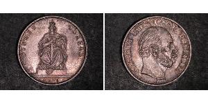 1 Thaler 普魯士王國 (1701 - 1918) 銀 威廉一世 (德国)