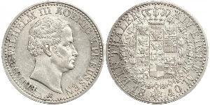 1 Thaler 普魯士王國 (1701 - 1918) 銀 腓特烈·威廉三世 (1770 -1840)