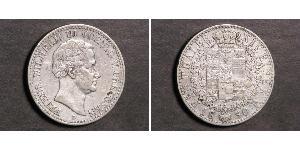 1 Thaler 普魯士王國 (1701 - 1918) 銀 腓特烈·威廉三世 (1770 -1840)