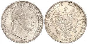 1 Thaler 普魯士王國 (1701 - 1918) 銀 威廉一世 (德国)