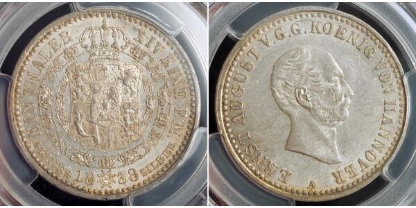 1 Thaler 汉诺威 銀 