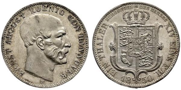 1 Thaler 汉诺威 銀 
