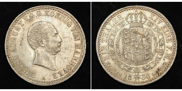 1 Thaler 汉诺威 銀 