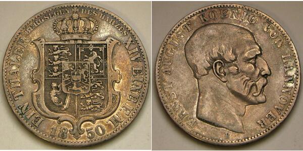 1 Thaler 汉诺威 銀 