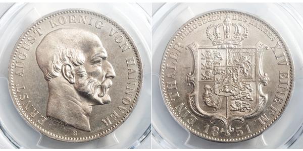 1 Thaler 汉诺威 銀 