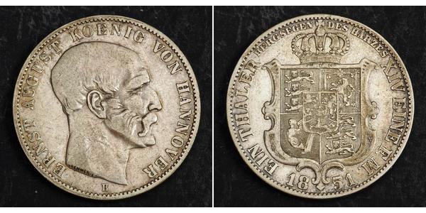 1 Thaler 汉诺威 銀 