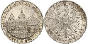 1 Thaler 法蘭克福自由市 銀 