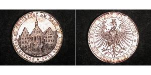1 Thaler 法蘭克福自由市 銀 