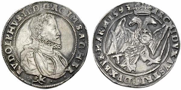 1 Thaler 波希米亚 銀 