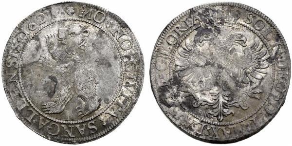 1 Thaler 瑞士 銀 