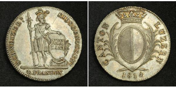 1 Thaler 瑞士 銀 