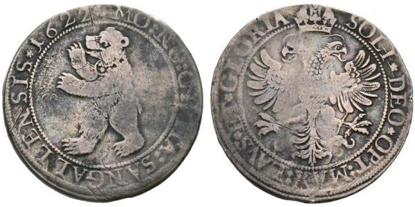 1 Thaler 瑞士 銀 
