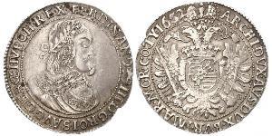 1 Thaler 神圣罗马帝国 (962 - 1806) 銀 斐迪南三世 (神圣罗马帝国) (1608-1657)